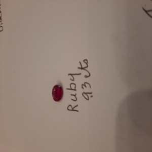Ruby .93 cts