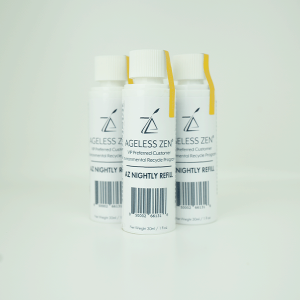 3x NIGHTLY INVISIBLE OVERNIGHT CREAM 30ml REFILL